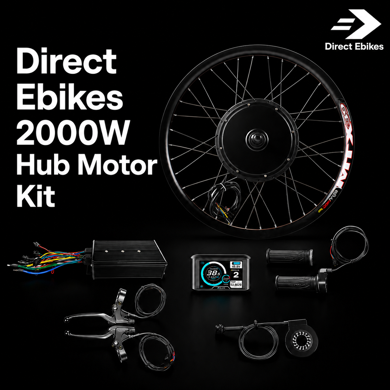 Direct Ebikes 2000W Hub Motor Kit
